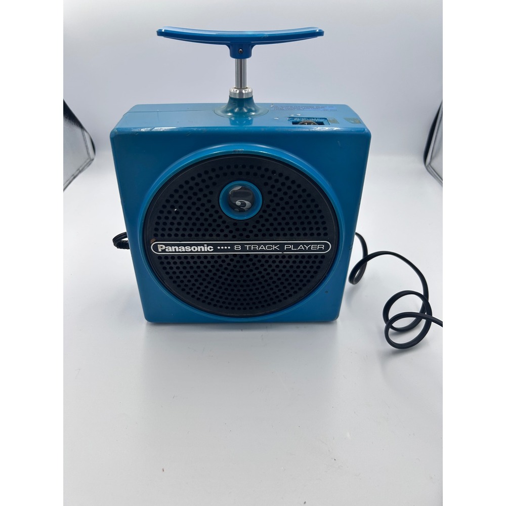 Vintage Panasonic RQ-830S Blue8 Track Player Dynamite Port. Retro Audio untested